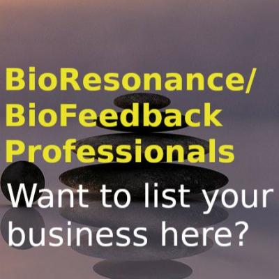 BioResonance/BioFeedback Specialists